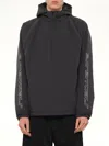 Essentials Half Zip Anorak In Black