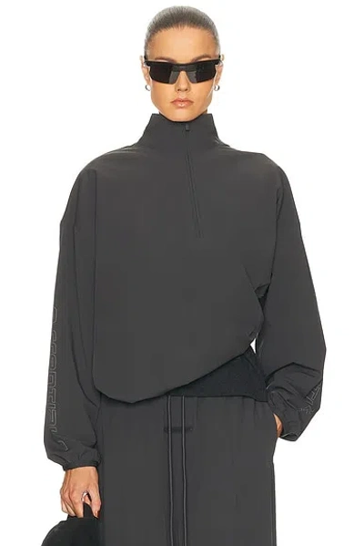 ESSENTIALS HALF ZIP PULLOVER SWEATSHIRT