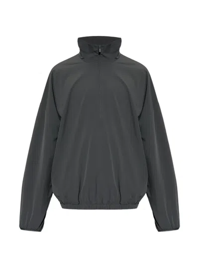 Essentials Half-zip Sweatshirt In Gray