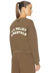 Essentials Half Zip Sweatshirt In Green