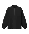 Essentials Half Zip Track Jacket In Black