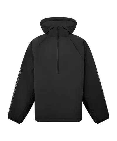 Essentials Half-zip Casual Jacket In Gray
