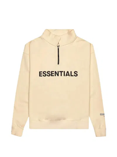 Essentials Half-zip Sweater In Neutral
