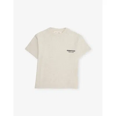 Essentials Kids' Classic Short-sleeve Cotton T-shirt 2-16 In Brown