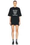Essentials Heavy Crewneck Tee In Black