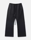 Essentials Heavy Fleece Flare Sweatpant In Black