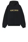 Essentials Black Homecoming Hoodie In Black