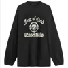 Essentials Heavy Long Sleeve T-shirt In Black