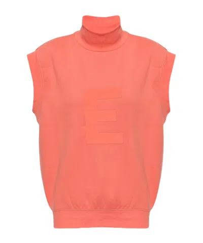 Essentials High-neck Sweater In Pink