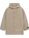 Essentials Hooded Jacket In Neutrals