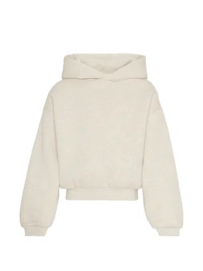 Essentials Kids' Hooded Sweater In Neutral