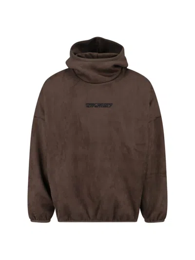 Essentials Hoodie In Brown