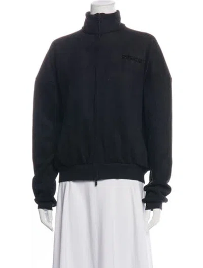 Pre-owned Essentials Jacket In Black
