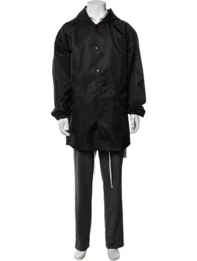 Pre-owned Essentials Jacket In Black