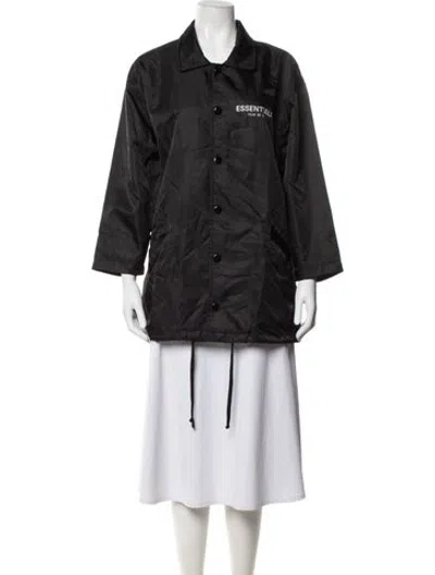 Pre-owned Essentials Jacket In Black