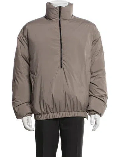 Pre-owned Essentials Jacket In Brown