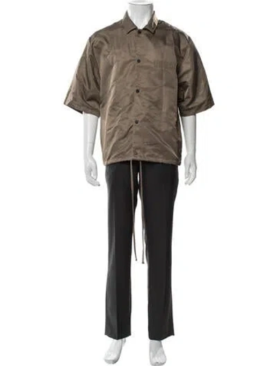 Pre-owned Essentials Jacket In Brown