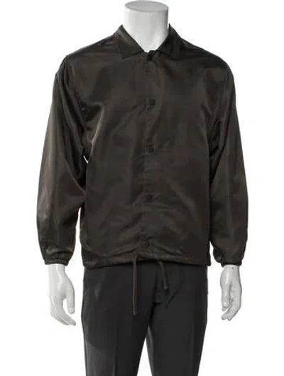 Pre-owned Essentials Jacket In Green