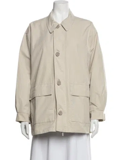 Pre-owned Essentials Jacket In Green