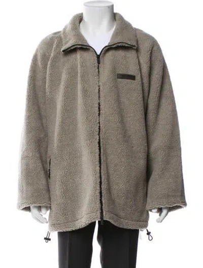 Pre-owned Essentials Jacket In Neutral