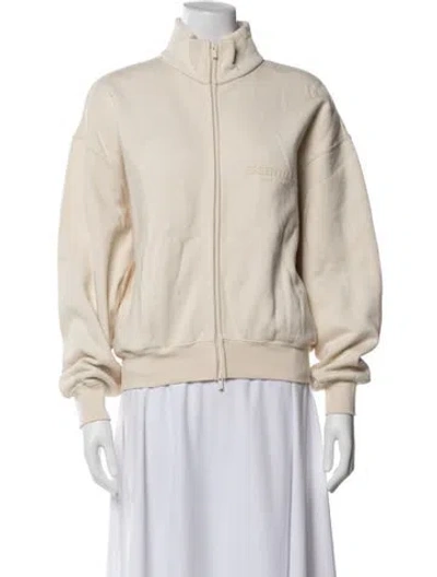 Pre-owned Essentials Jacket In Neutral