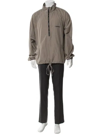 Pre-owned Essentials Jacket In Neutral
