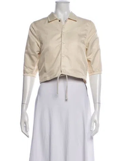 Pre-owned Essentials Jacket In Neutrals