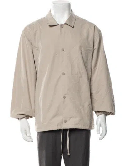 Pre-owned Essentials Jacket In Neutrals