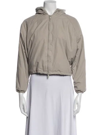 Pre-owned Essentials Jacket In Neutrals