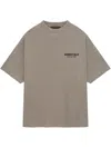 Essentials Gray Classic Short Sleeve T-shirt In 中性色