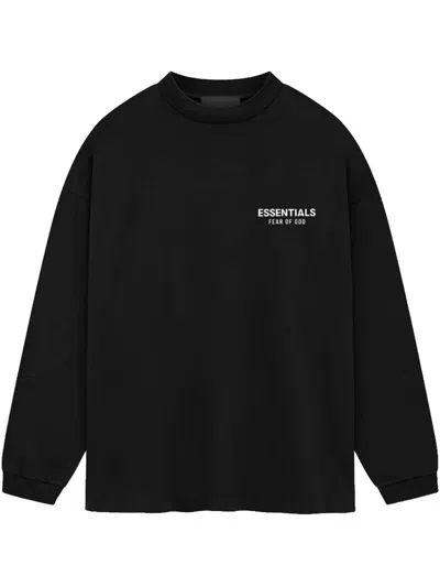 Essentials Jersey Long-sleeve T-shirt In Black