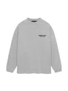 Essentials Jersey Long Sleeve T-shirt In Light Heather Gray