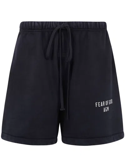 Essentials Jersey Track Shorts In Black