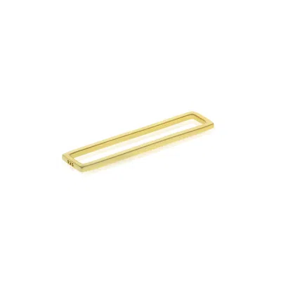 Essentials Jewels Women's Gold Solid Bar Cartilage Ear Cuff