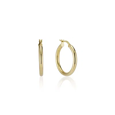 Essentials Jewels Women's Gold Thin Hoop Earring