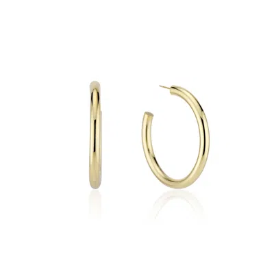 Essentials Jewels Women's Gold Xl Hollow Hoop