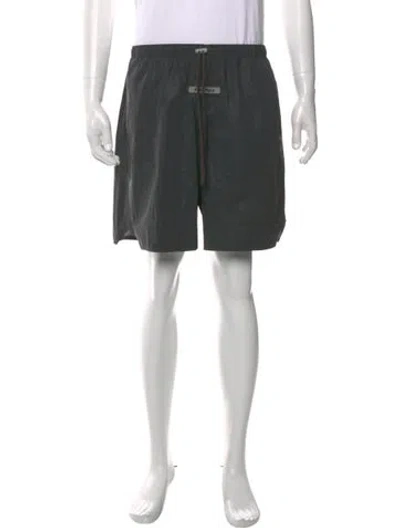 Pre-owned Essentials Jogger Shorts In Black