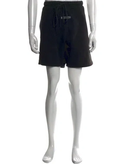 Pre-owned Essentials Jogger Shorts In Black