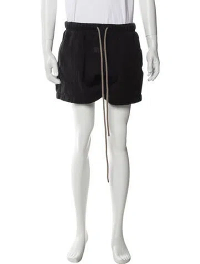 Pre-owned Essentials Jogger Shorts In Black