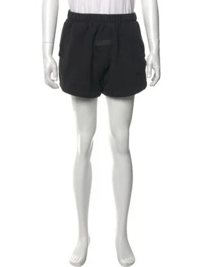 Pre-owned Essentials Jogger Shorts In Black