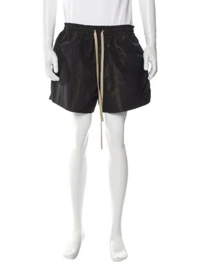 Pre-owned Essentials Jogger Shorts In Black