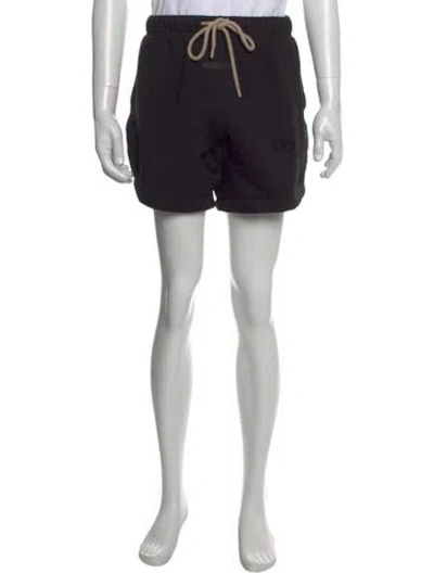 Pre-owned Essentials Jogger Shorts In Black