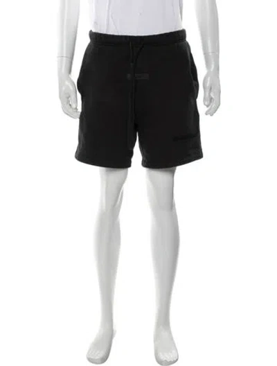 Pre-owned Essentials Jogger Shorts In Black