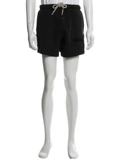 Pre-owned Essentials Jogger Shorts In Black