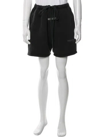 Pre-owned Essentials Jogger Shorts In Black