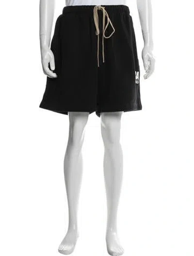 Pre-owned Essentials Jogger Shorts In Black