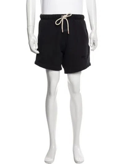 Pre-owned Essentials Jogger Shorts In Black