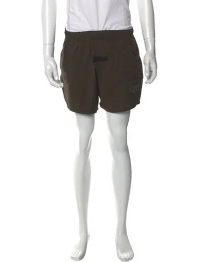 Pre-owned Essentials Jogger Shorts In Brown