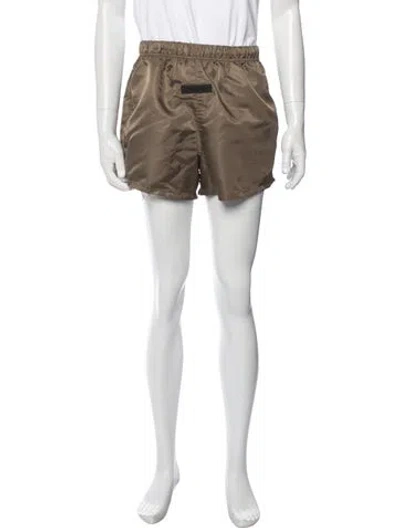 Pre-owned Essentials Jogger Shorts In Brown