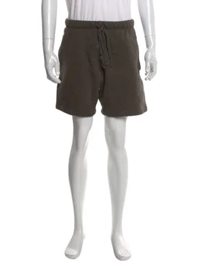 Pre-owned Essentials Jogger Shorts In Gray